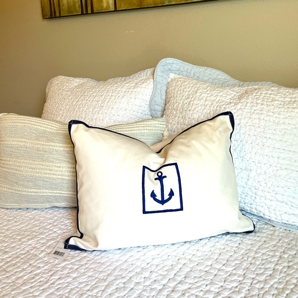 Anchor accent throw pillows by Ralph Lauren. Available 2. New with tags - Picture 1 of 5